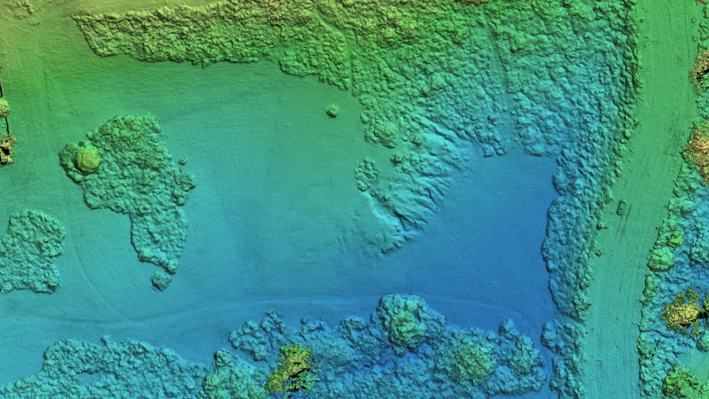 Digital durface model (DSM) of Indian Head Canyon Open Space in Encinitas, California